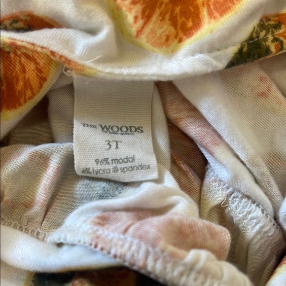 Kate Quinn Orange and White Orange Citrus Print Top and Shorts Set - Picture 5 of 5